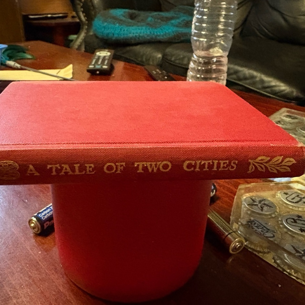 Red Design Coffee Table Book